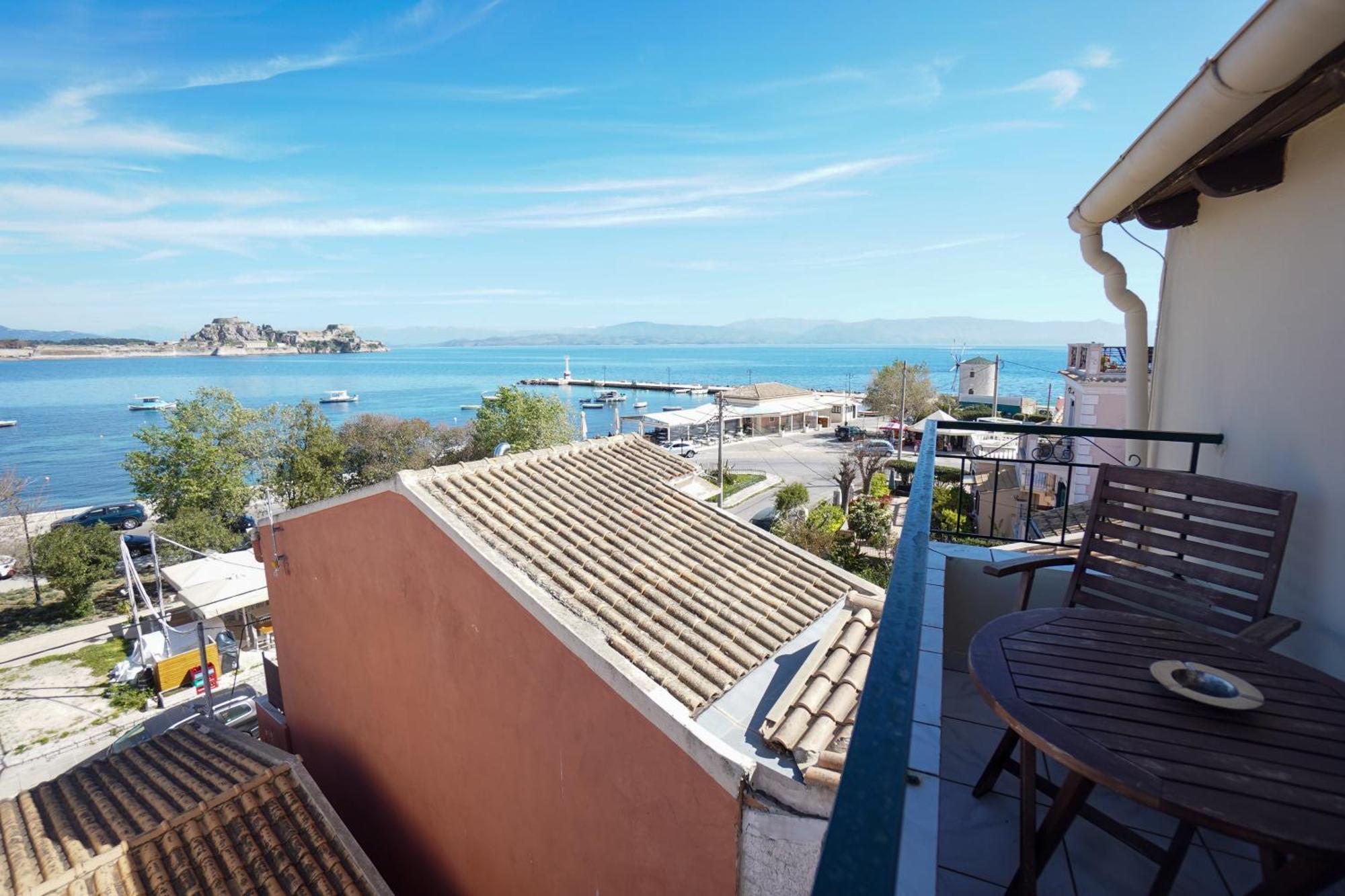Anemomilos Sea View Penthouse Corfu  Eksteriør bilde