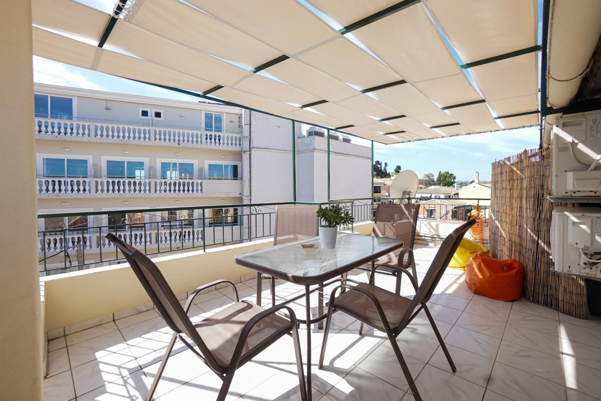 Anemomilos Sea View Penthouse Corfu  Eksteriør bilde