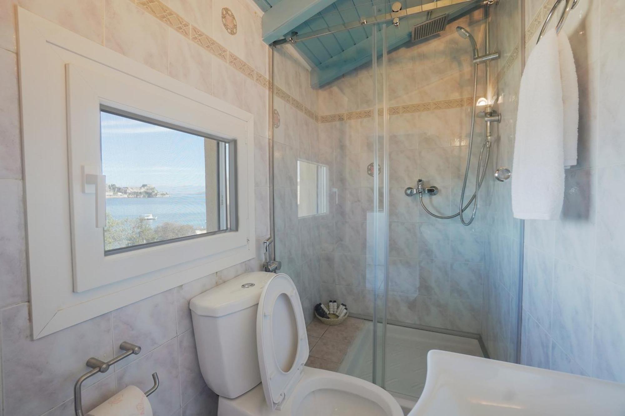 Anemomilos Sea View Penthouse Corfu  Eksteriør bilde
